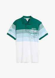 Kortärmad pikétröja i bomullsjersey, bonprix