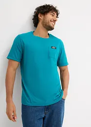 T-shirt med ficka, ren ekologisk bomull (2-pack), bonprix