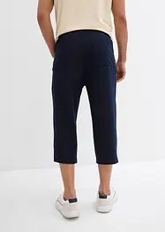 3/4-sweatbyxa i denimlook med bekväm midja, bonprix