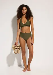 Bikinibyxa med hög midja och högt skurna benöppningar, bonprix