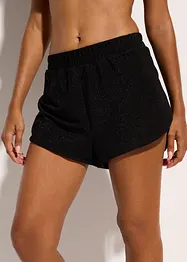 Strandshorts med glansiga trådar, bonprix