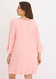 Klänning i bohostil med broderi, bonprix