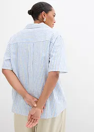 Skjortblus av ren bomull, bonprix