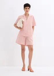 Skjortblus av ren bomull, bonprix