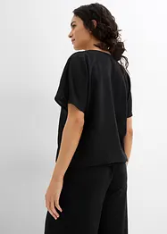 Oversizeblus med resår i nederkanten, bonprix