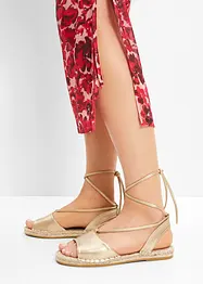 Sandal med snörning, bonprix