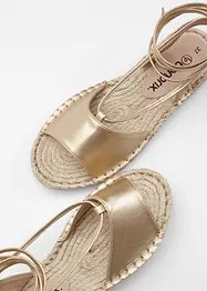 Sandal med snörning, bonprix