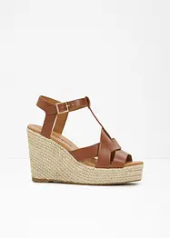 Sandalett med kilklack, bonprix