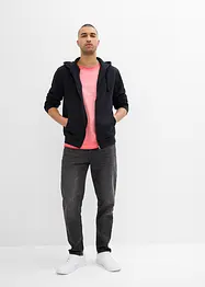 T-shirt i ekologisk bomull med tvättad look, bonprix