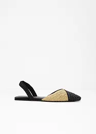 Ballerinaskor med slingback, bonprix