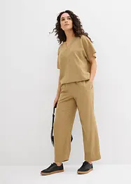 Oversizeblus med resår i nederkanten, bonprix