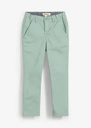Stretchiga chinos för barn med smal passform och raka ben, bonprix
