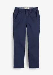 Stretchiga chinos för barn med smal passform och raka ben, bonprix