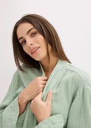 Badrock i oversizemodell av muslin, bonprix
