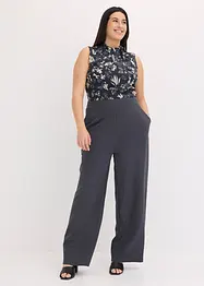 Jumpsuit med chiffong, bonprix