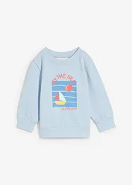 Sweatshirt i ren ekologisk bomull för bebisar, bonprix