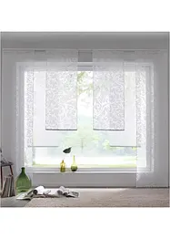 Enfärgad panelgardin med återvunnen polyester (1-pack), bonprix