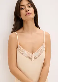 Negligé i satin, bonprix