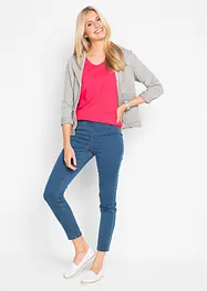 Långt linne av bomull (5-pack), bonprix