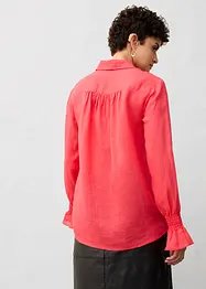 Skjortblus i rami, bonprix
