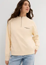 Oversized sweatshirt av ren ekologisk bomull, bonprix