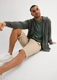 Dra på-bermudas i bomull, Regular Fit, bonprix