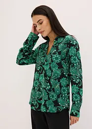 Blustunika i böljande viskos, bonprix