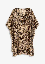 Strandtunika av chiffong, bonprix