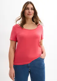 T-shirt med djupt ringad rygg, bonprix