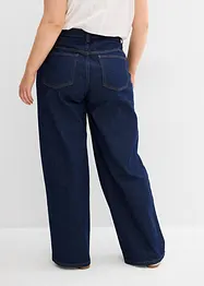 Jeans med vida ben, High Waist, bonprix