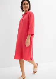 Skjortklänning av mjuk bomullsmuslin, bonprix