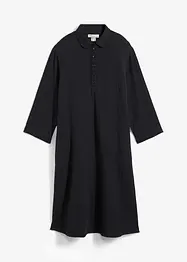 Skjortklänning av mjuk bomullsmuslin, bonprix