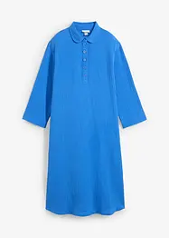 Skjortklänning av mjuk bomullsmuslin, bonprix