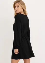 Jerseyklänning med cutouts, bonprix