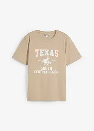 T-shirt i ren ekologisk bomull, bonprix