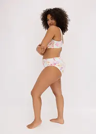 Maxitrosa med broderi med skirt, tryckt mönster, bonprix