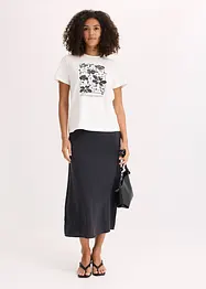 T-shirt med placerat tryck, bonprix