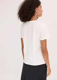 T-shirt med placerat tryck, bonprix