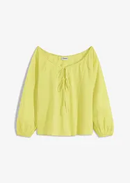 Blus i ekologisk bomull, bonprix