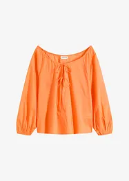 Blus i ekologisk bomull, bonprix