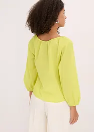 Blus i ekologisk bomull, bonprix
