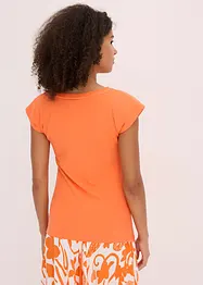 Topp i bomull med stretch, bonprix