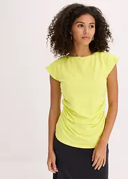Topp i bomull med stretch, bonprix