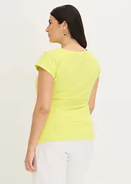Topp i bomull med stretch, bonprix