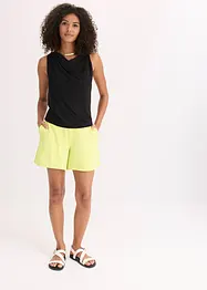 Bekväma Punto di Roma-shorts i dra på-modell, bonprix