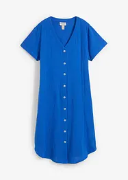 Blusklänning i mjuk muslin, bonprix
