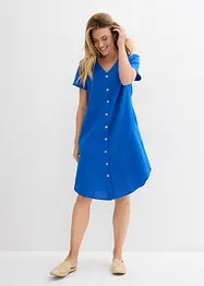 Blusklänning i mjuk muslin, bonprix