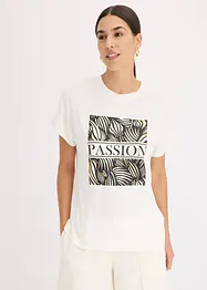 T-shirt med placerat tryck, bonprix