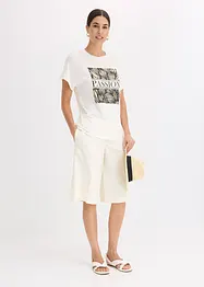 T-shirt med placerat tryck, bonprix