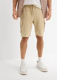 Bermudas i luftig muslin, Regular Fit, bonprix